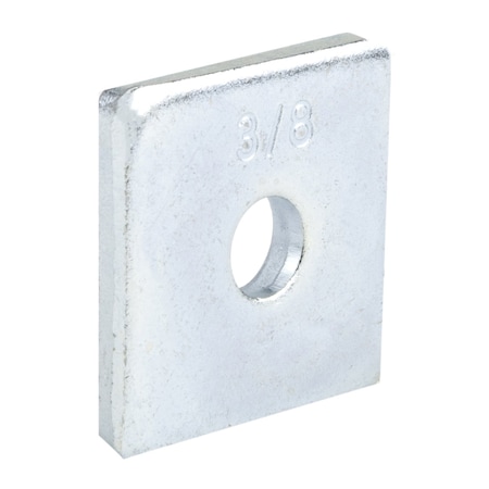 Dottie Square Washer, , Carbon Steel Electro Galvanized Finish, 100 PK SQW38